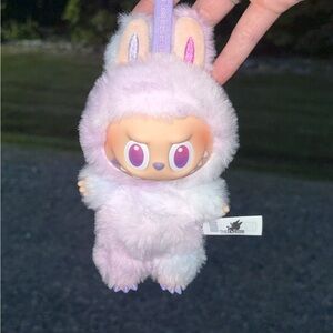 The Monsters Plush Bunny Toy - Purple and pink